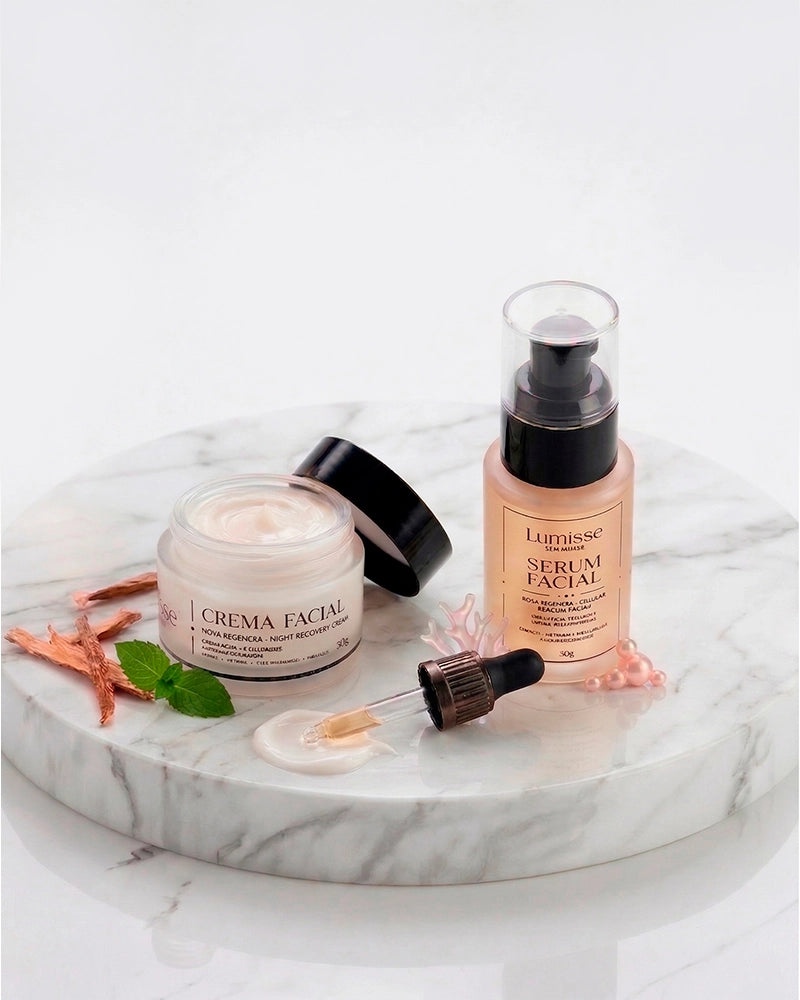 🌙 CREMA DE NOCHE + SERUM FACIAL